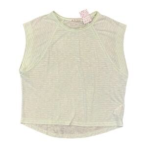 Free People Mint Green Short Sleeve Tee